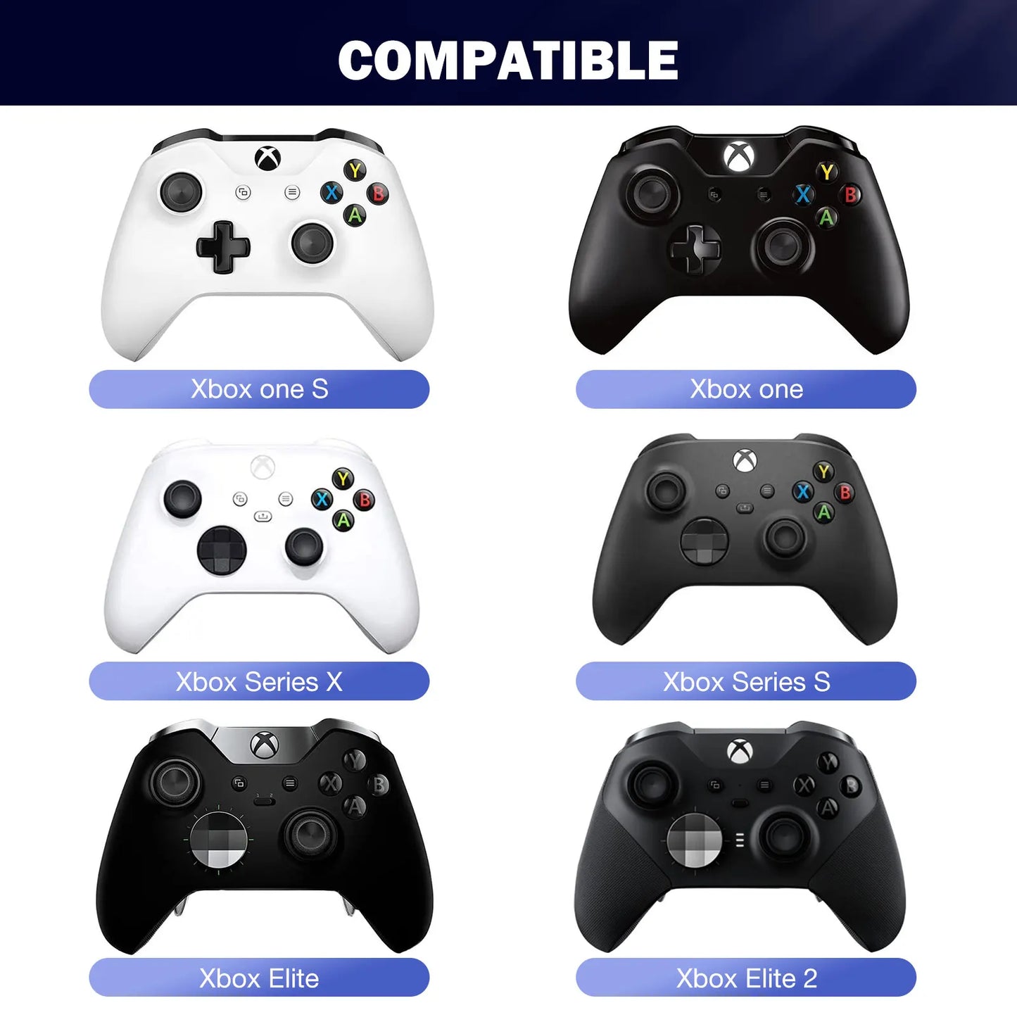 Bezprzewodowa klawiatura RGB do konsoli xbox